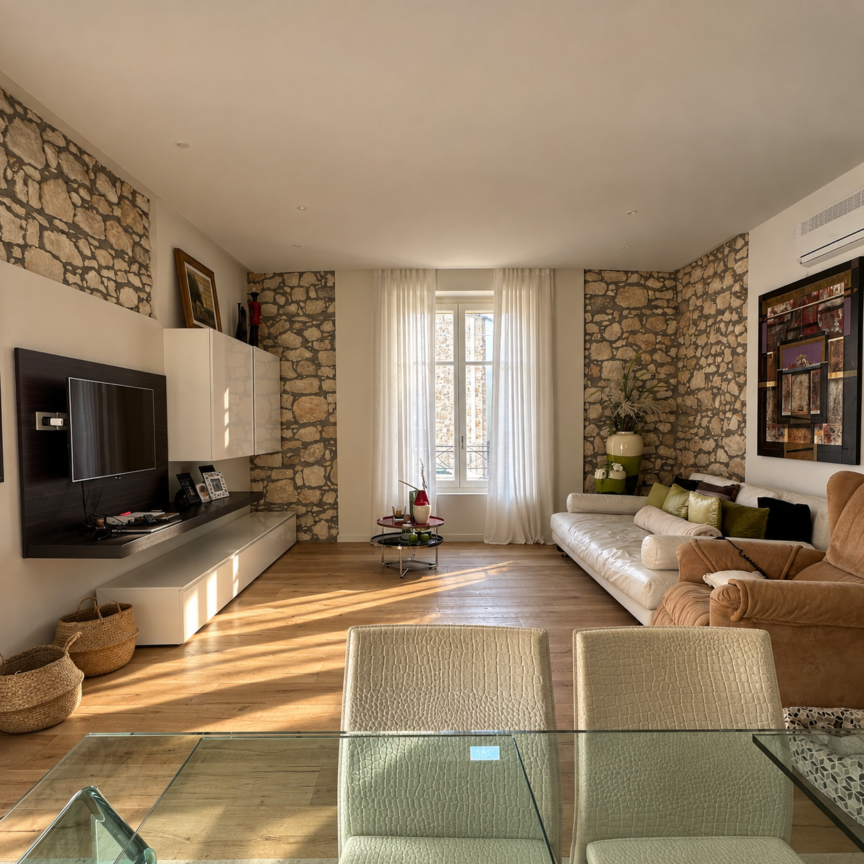 salotto 2 villa pescantina